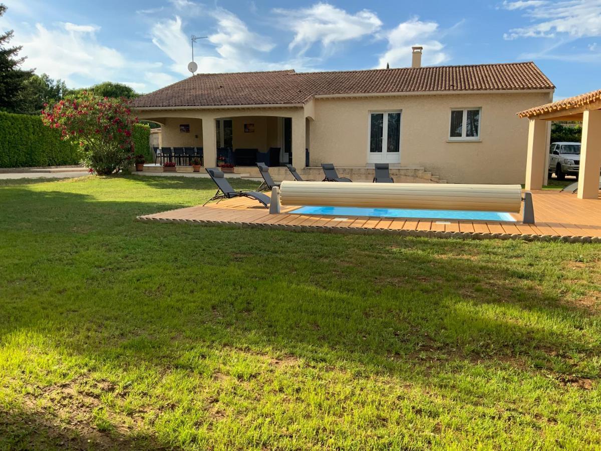 Gite Les Oliviers 10 Pers Piscine Au Calme 4 Etoiles Saint-Laurent-la-Vernede Екстер'єр фото